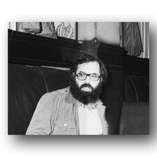 Francis Ford Coppola Photo 8x10 1975 American Film Director Black And White