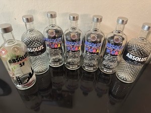 ABSOLUT Vodka - Andy Warhol - Ltd. Ed - 750ml Empty Bottle - SF Giants Ltd