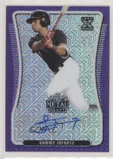 2020 Leaf Metal Draft Purple Mojo 6/7 Sammy Infante #BA-SI1 Auto u6m