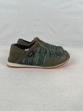 Teva Kid's Reember Shoe, Olive Tie Dye, 4