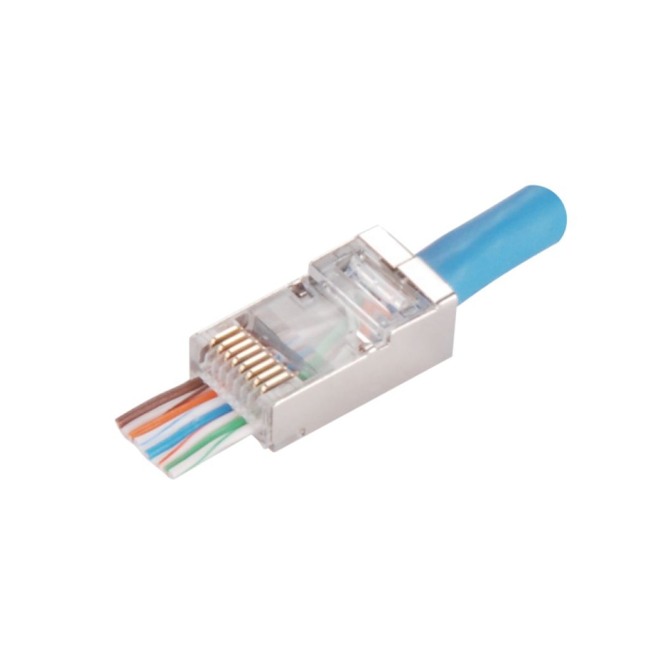 Through connector RJ45 STP cat. 6 Alantec/op. 100 Pieces/ WT115