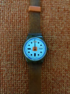 Swatch Swiss Unisex Vintage Armbanduhr 90er Jahre
