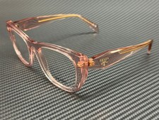 PRADA PR A18V 19Q1O1 Transparent Peach Women's 52 mm Eyeglasses