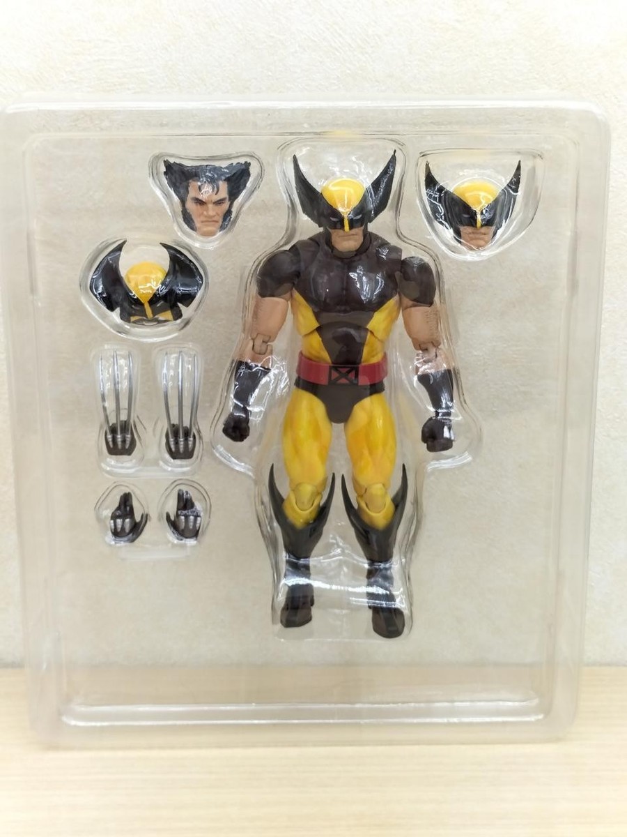 MEDICOM TOY MAFEX 138 WOLVERINE BROWN COMIC Ver. Figure - X-MEN No