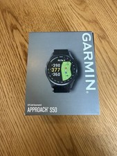 Garmin Approach S50 Golf GPS Watch Black