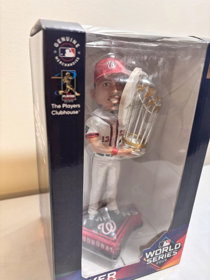 Asdrubal Cabrera 2019 Washington Nationals World Series Champion Bobblehead 2019 - Image 2 of 3