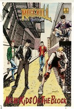 Rock N Roll Comics #12 1990 Revolutionary Comics VF- Comic Book New Kids on the