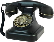 Retro Telephone Black for Home/Office