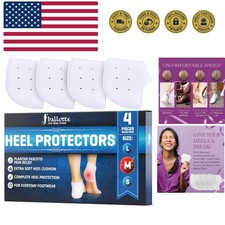 Silicone Heel Protectors for Shoes, Gel Heel Cups  Cushion Inserts for Women...