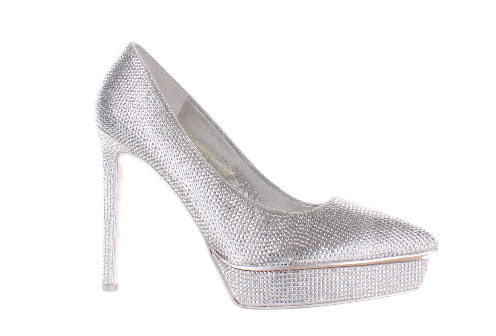 JLO by Jennifer Lopez Womens Flaviola Silver Pumps Size 7.5 (7819569)