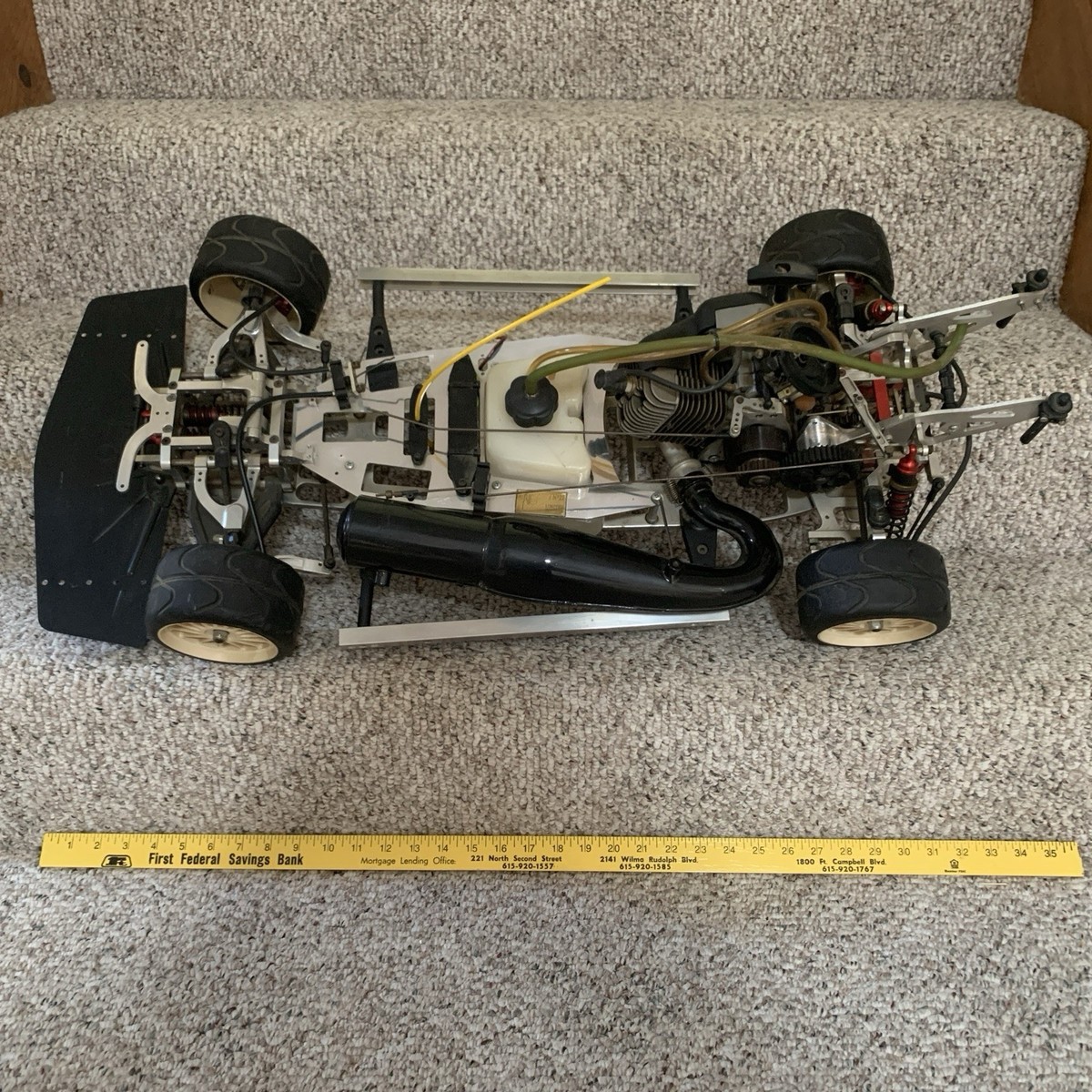 VINTAGE BERGONZONI BULL COMPETITION 1/5 SCALE RC CAR LIMITED