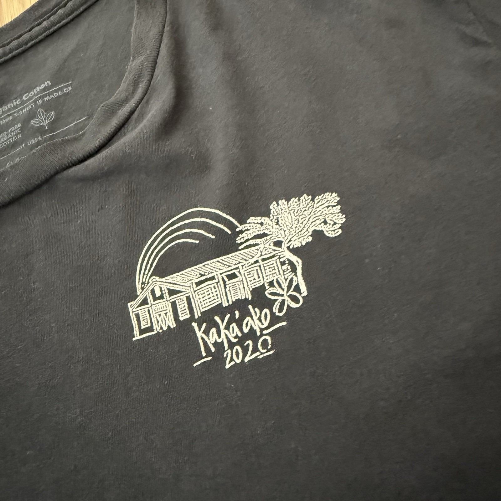 Patagonia Pataloha T Shirt Women Large Kaka'ako 2020 Hawaii Grey Pink Limited thumbnail 4