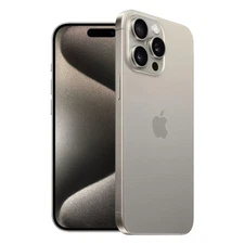 Apple iPhone 15 Pro - 128 GB - Natural Titanium (Unlocked) - Very Good Condition