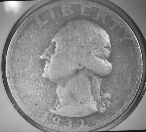 * 1932-P Washington Quarter 90% Silver As Shown VG!