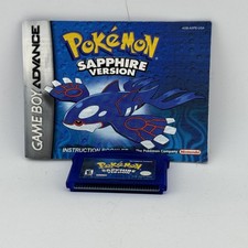 Pokemon: Sapphire Version Game Boy Advance, 2003 
