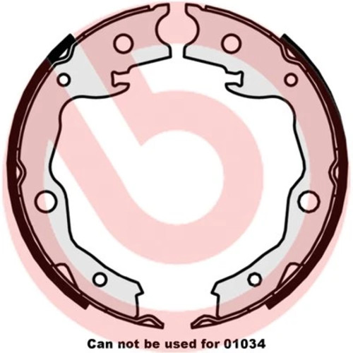 Für BREMBO S 56 545 BRAKE SHOES.