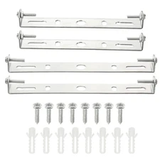 4-Pack Ceiling Light Plate 130mm 150mm Lighting Fixture Mounting Bracket