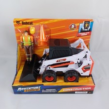 Adventure Force Construction Play Set Bobcat Skid Steer Loader & Figure Toys NEW