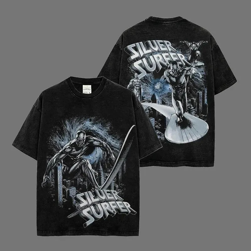 Silver Surfer T-Shirt, Character Comics TV Series Graphic Design Unisex