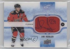 2015-16 Upper Deck Ice Signature Swatches /350 Jiri Hudler #SS-JH Auto 07qr