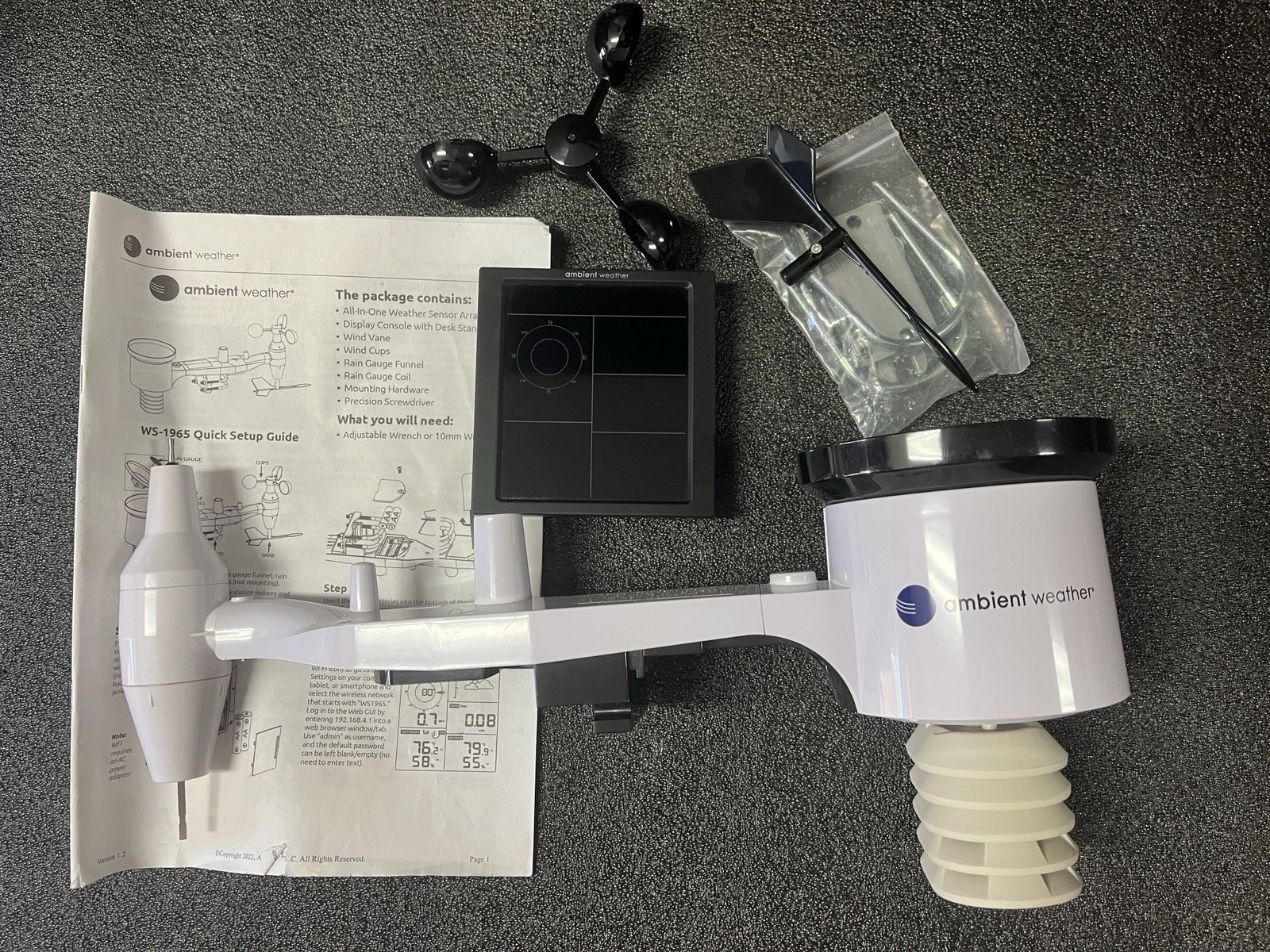 W/remote Monitoring And Ambient Weather Network