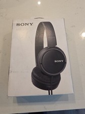 Sony MDR-ZX110 Black Wired Over-Ear Headphones Quick Folding