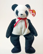 TY Beanie Baby - FORTUNE the Panda Bear - MWMT's