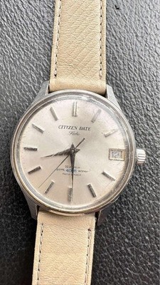 Citizen Date Flake Hand-Wound Vintage Watch Used, Works CV204