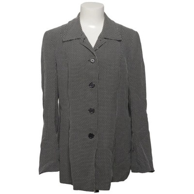 Zara, Blazer, Größe: 44, Classic Elements, Schwarz/Weiß #piF