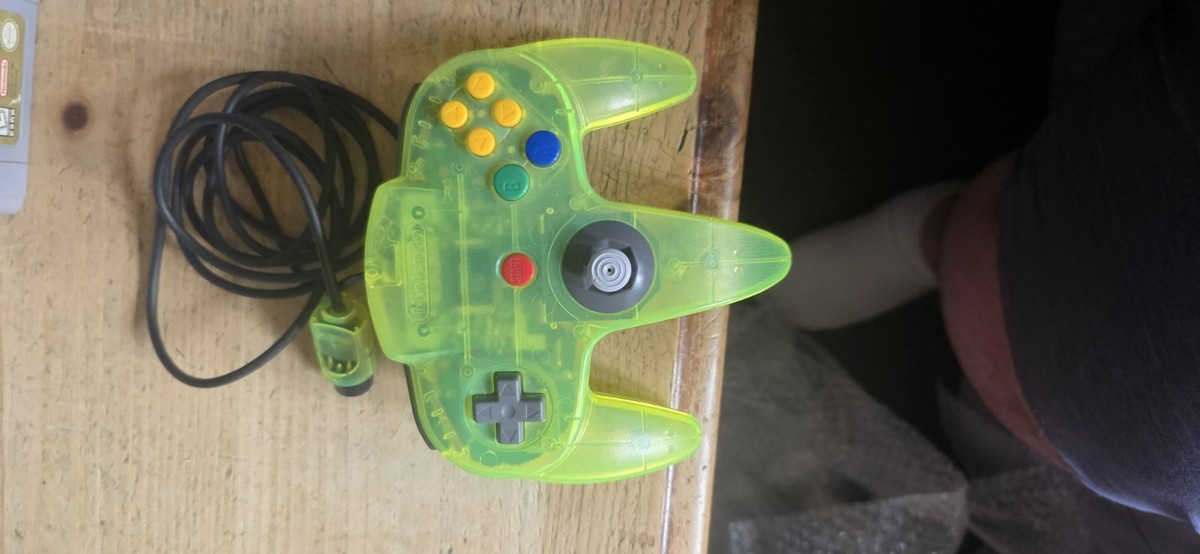 Nintendo 64 N64 Original Controller - Extreme Green Neon OEM