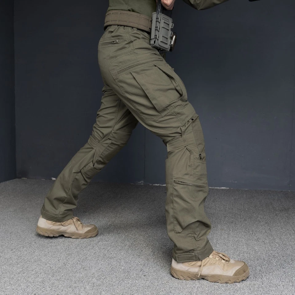 IDOGEAR Combat UFS Pants Tactical Pants w/ Knee Pads Gear Trousers Hunting Army - Image 2 of 4