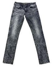 Mens American Eagle 360 Extreme Flex Denim Jeans Acid Wash Gray Size 32x34