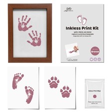 Hand casting kit 3 Packs baby memories with frame baby footprint