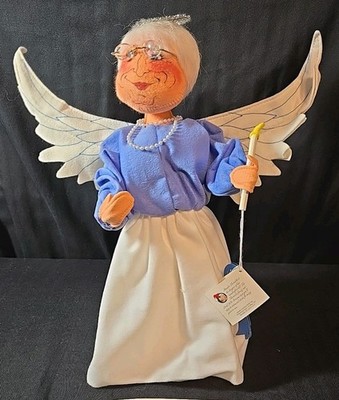 Annalee 1998 Limited Edition Agatha Angel 16'' Tall - Excellent With All Tags