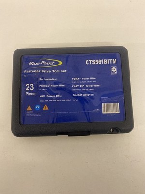 Blue Point Befestigungsantrieb Werkzeug Set CTS561BITM 1/4'' Schaft unvollständiges Set