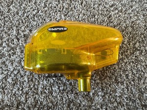 Halo Belt Drive Diamond Yellow Electric Loader  Paintball Gun Hopper Loader