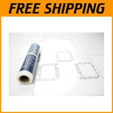 Clear Disposable Carpet Protector Rolls - 200' Long, Ideal for Detailing Shops