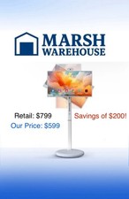 Portable TV 32" 1080P Touch Screen, Camera and Stand, Full Rotation Tablet