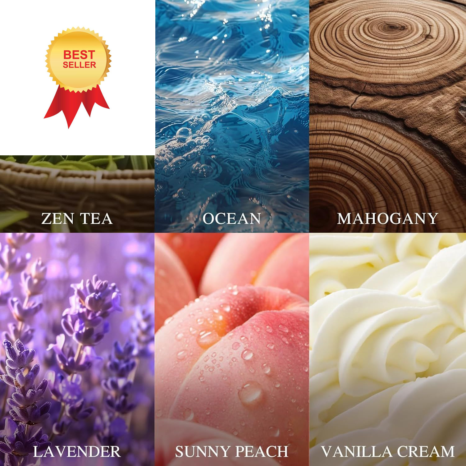 AROIC Auto-Lufterfrischer für Frauen, 6 Stück, Lufterfrischer-Diffusor,... 