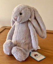 Jellycat Bashful Silver Bunny Small *NEW* with Tags.