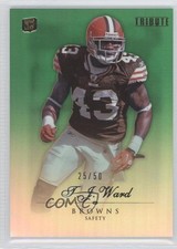2010 Topps Tribute Green Rainbow 25/50 TJ Ward #43 1u6