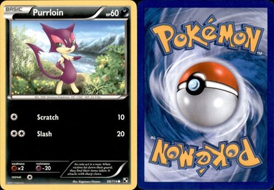 Purrloin Normal 66/114 2011 Darkness LP Black and White Common