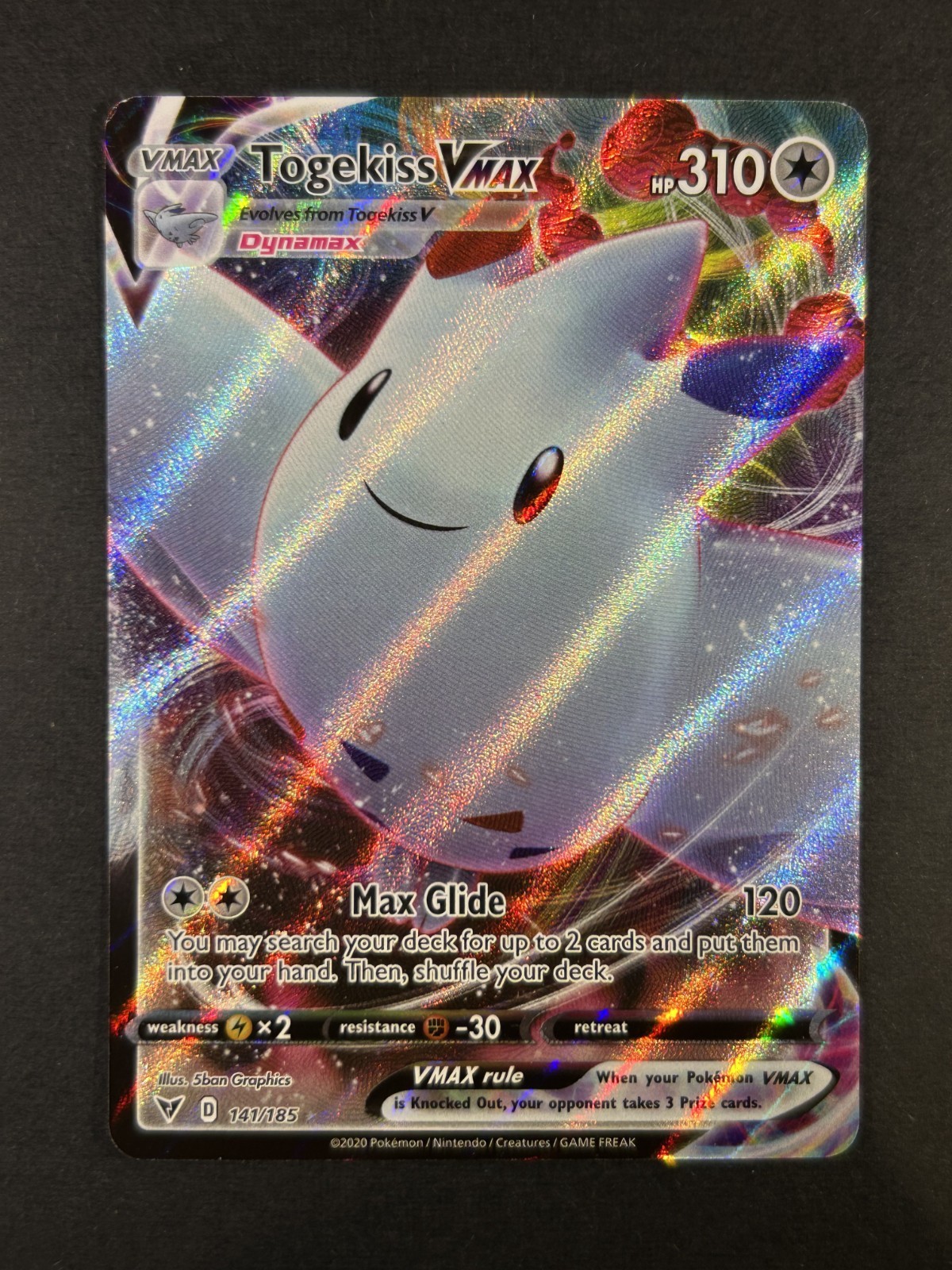 Togekiss VMAX 141/185 Near Mint - Vivid Voltage
