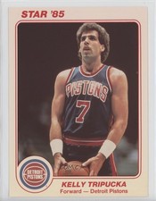 1984-85 Star Team Supers Detroit Pistons Kelly Tripucka #2 1a3