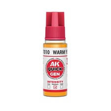 AK Interactive Quick Gen 17010 Warm Yellow 18ml Acrylic Paint