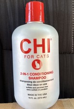 CHI for Cats Gentle Formula 2 In 1 Conditionig Shampoo 16oz Paraben Sulfate Free