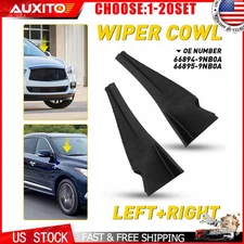 Driver Passenger Side Wiper Cowl Fender Cover Trim For Infiniti QX60 16-20 2-10X