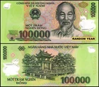 Vietnam 100,000 Dong Banknote, 2021, P-122n, UNC, Polymer USA SELLER  COA
