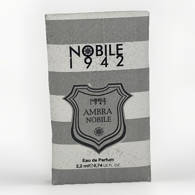 Nobile 1942 Ambra Nobile 0.74 oz 2.2 ml EDP Spray Mini Travel Sample Vial