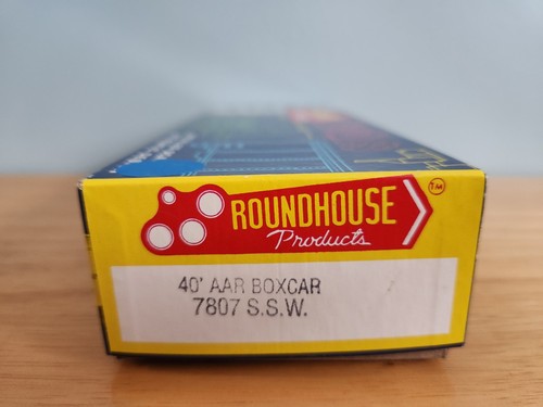 Roundhouse HO 40' AAR Boxcar Kit, St. Louis Southwestern #33848 Nuevo de Lote Antiguo Nuevo en Caja | Zustand: New